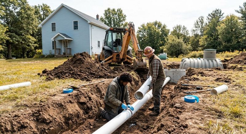 Septic Plumbing Installation in San Antonio, TX