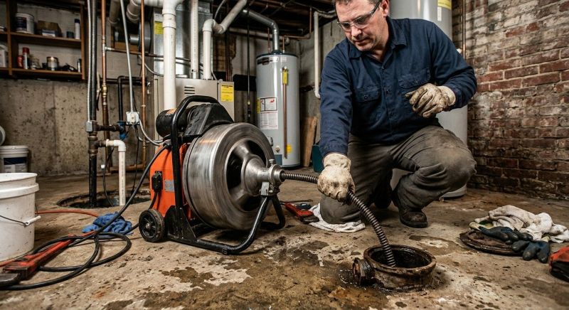 Sewer Line Snaking in Columbus, OH