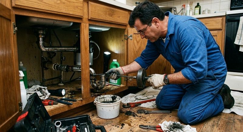 Toilet Drain Repair in Columbus, OH