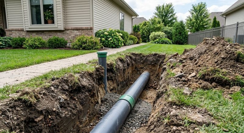 Underground Sewer Installation in Austin, TX